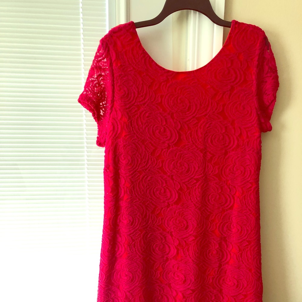 Pink & Orange Dress 👗